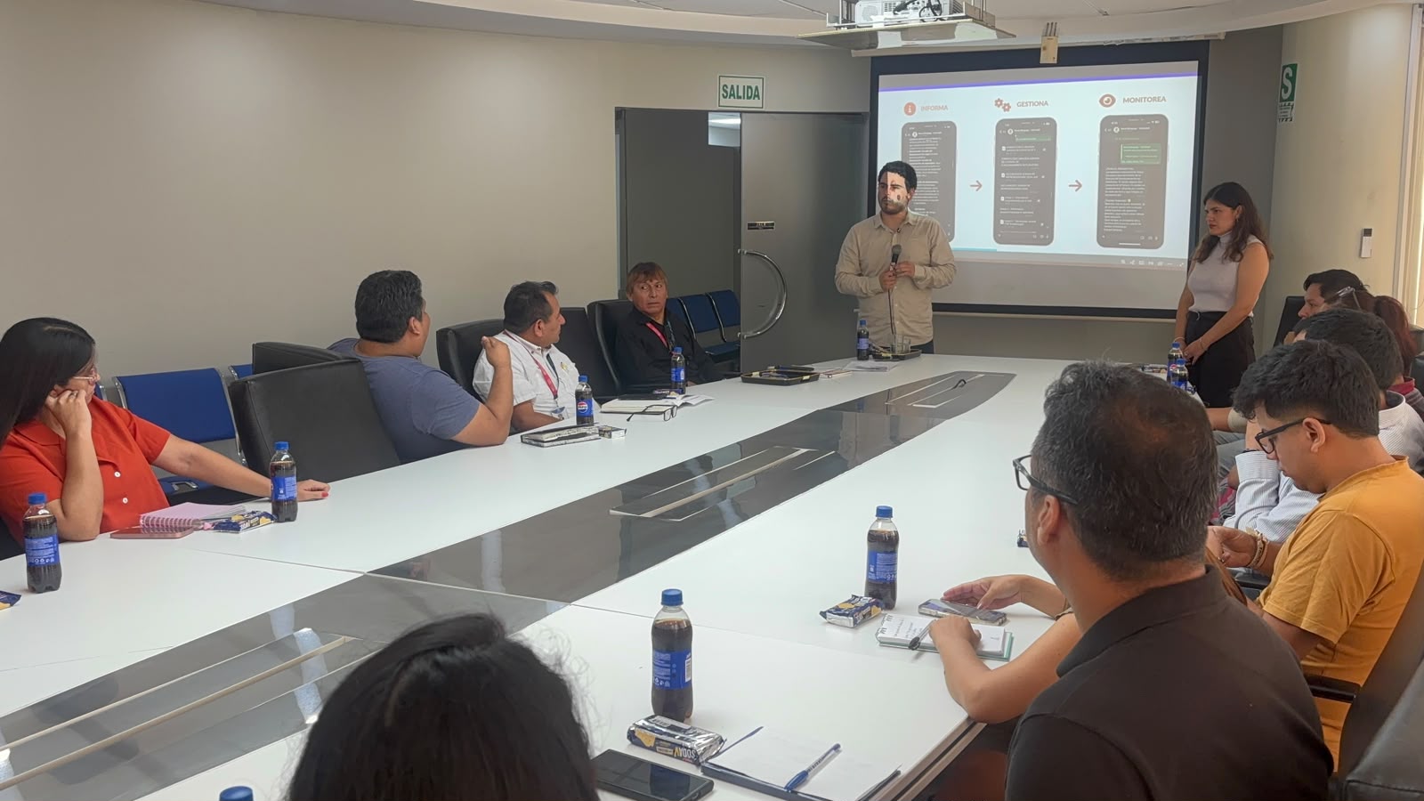 Capacitación del equipo municipal en la plataforma Yahuar