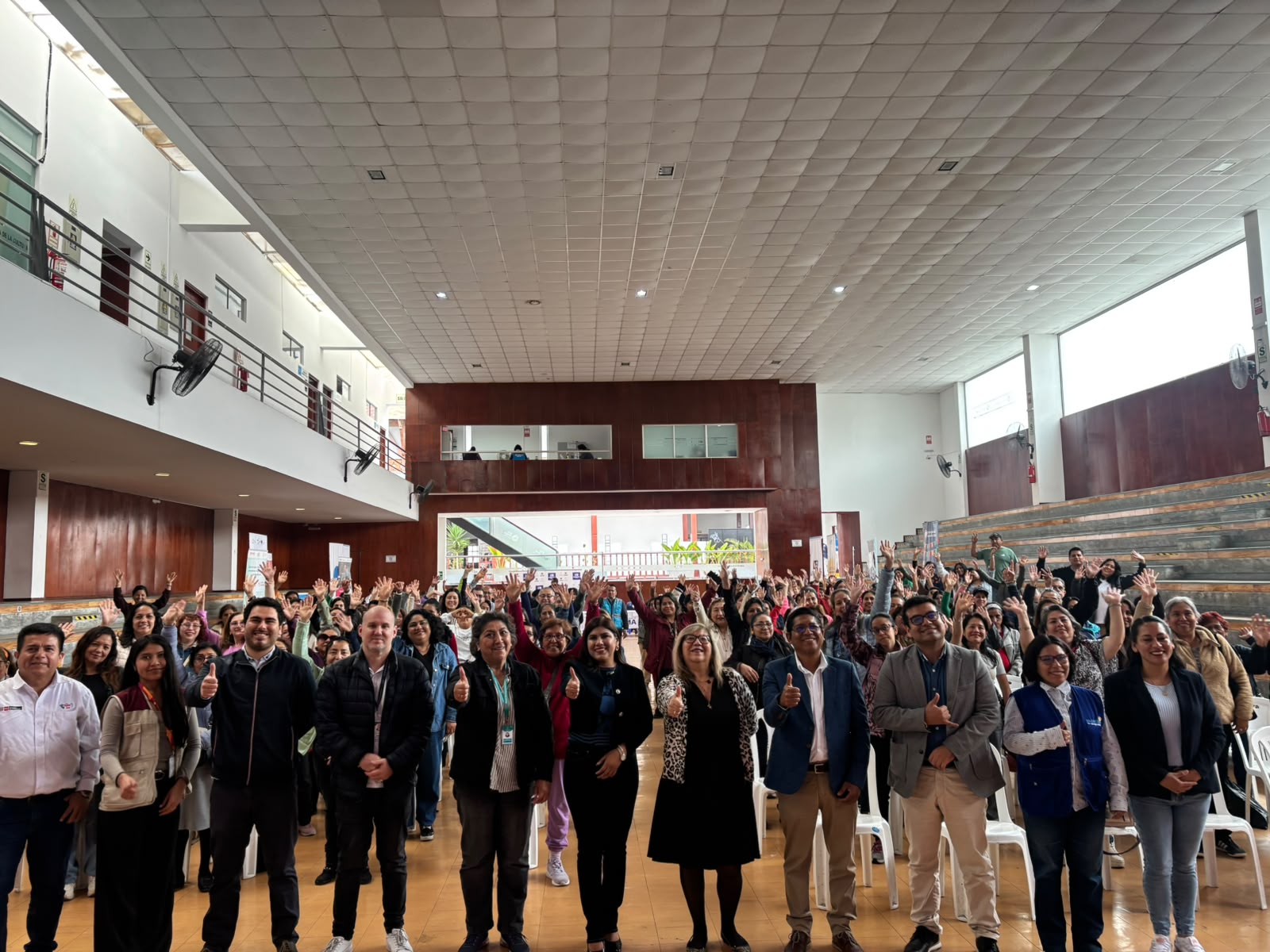 Jornada de difusión de Yahuar con la comunidad